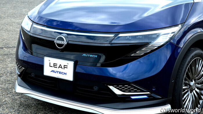Самый дорогой на сегодняшний день Nissan Leaf лишён ключевой функции | Carscoops